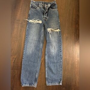 Ksubi Brooklyn Stella Slashed Jeans Size 24